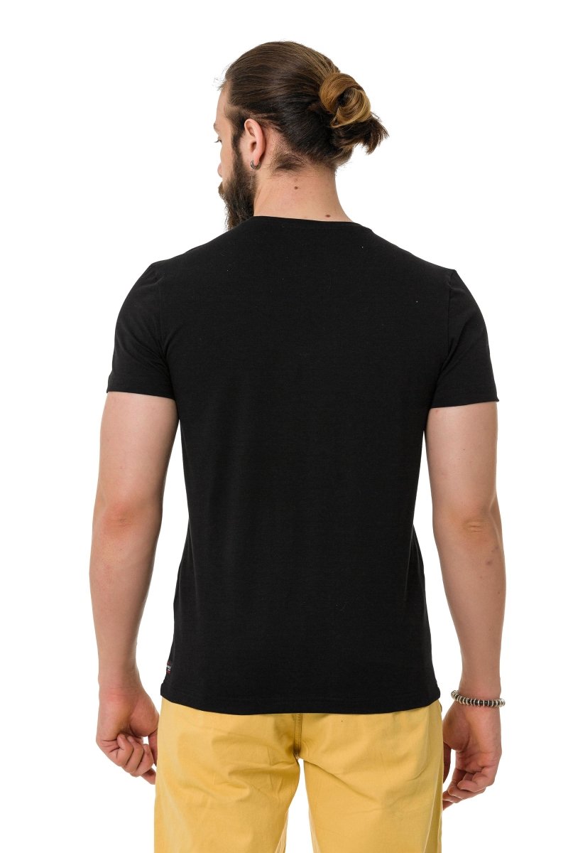 CT734 Camiseta para hombres  con relleno de piezas