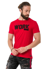 CT734 Camiseta para hombres  con relleno de piezas