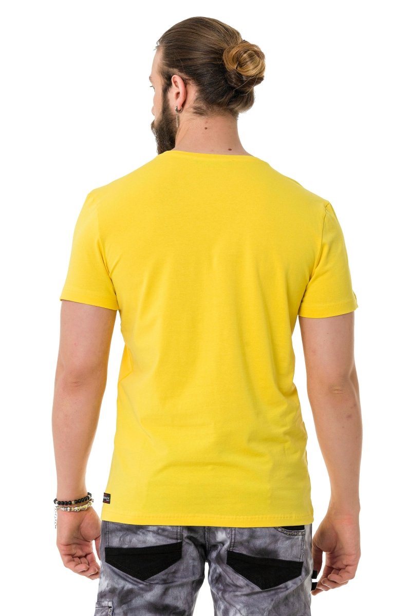 CT734 Camiseta para hombres  con relleno de piezas