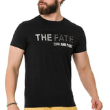 CT735 T-shirt avec une emprille maquillée chic