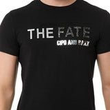 CT735 T-shirt avec une emprille maquillée chic