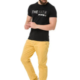 CT735 T-shirt avec une emprille maquillée chic