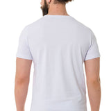 CT736 Herren T-Shirt mit glänzendes und geprägtes Schriftzug
