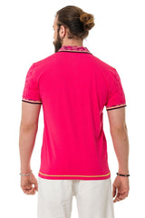CT738 Herren Poloshirt mit Trendigem Print