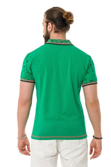 CT738 Herren Poloshirt mit Trendigem Print