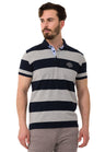 CT741 Polo da Uomo a Righe Multicolore