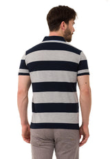 CT741 Polo da Uomo a Righe Multicolore