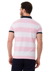 CT741 Polo da Uomo a Righe Multicolore