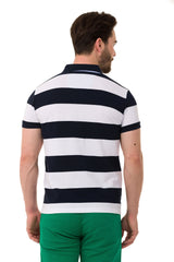 CT741 Polo da Uomo a Righe Multicolore