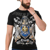 CT743 Camiseta  Men impresa con corona