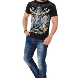 CT743 Camiseta  Men impresa con corona