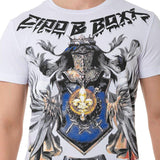 CT743 Camiseta  Men impresa con corona