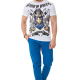 CT743 Camiseta  Men impresa con corona
