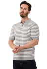CT751 Men's Polo Shirt with multi-colored Stripdesign