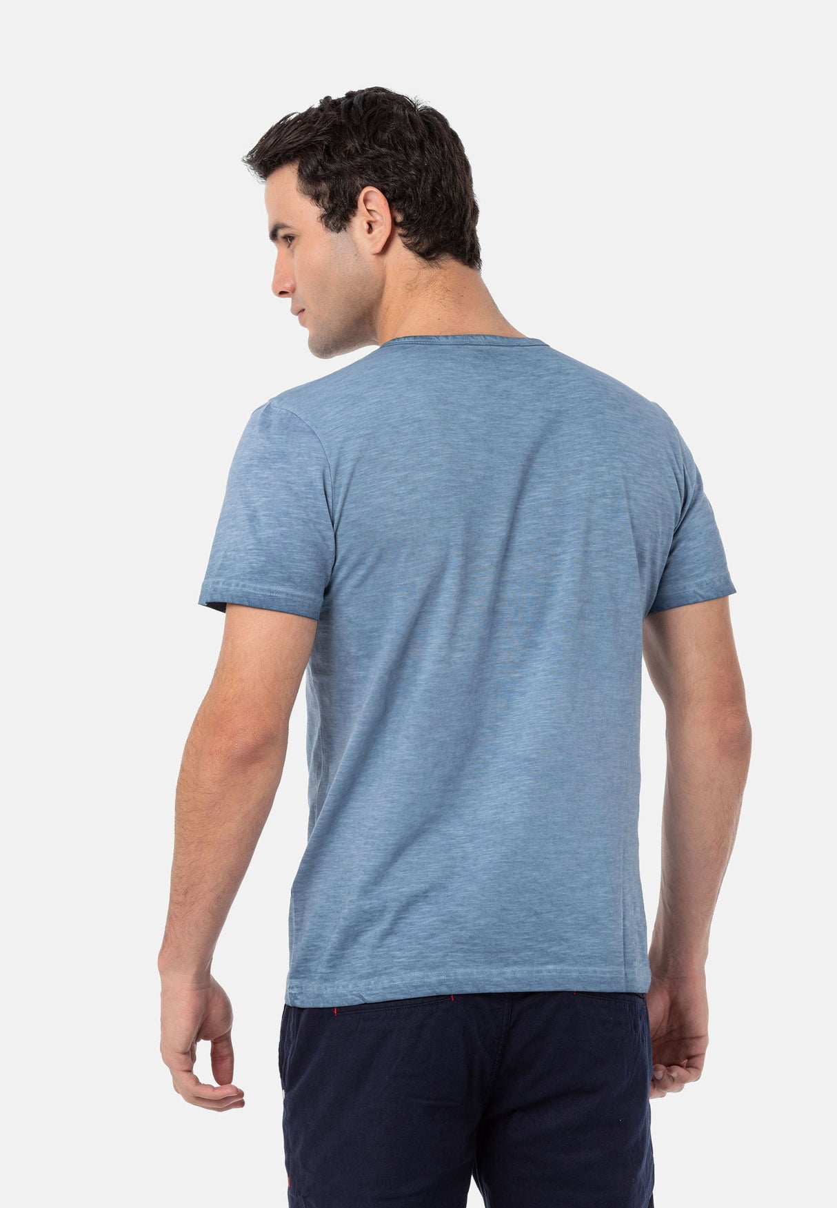 CT761 Camiseta para hombres  con estampados fríos