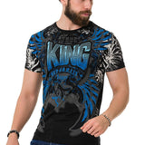 CT763 Herren T-Shirt mit King Prints