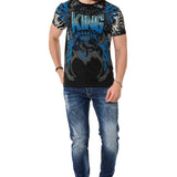 CT763 Herren T-Shirt mit King Prints