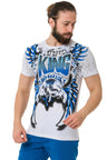 CT763 Camiseta de hombres  con estampados de rey