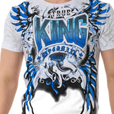 CT763 Herren T-Shirt mit King Prints