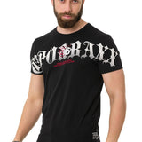 CT768 T-shirt homme avec écriture cursive