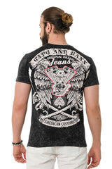  CT769 Camiseta de hombres con estampados batik