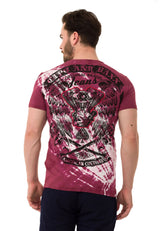  CT769 Camiseta de hombres con estampados batik
