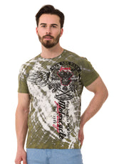  CT769 Camiseta de hombres con estampados batik