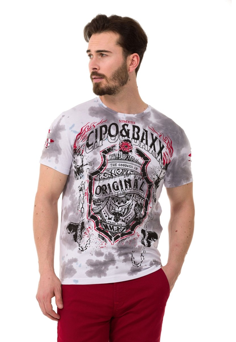 CT772 T-shirt stampara per uomo