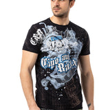 CT782 T-shirt homme avec grande impression