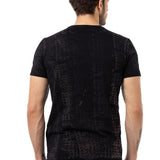 CT782 T-shirt homme avec grande impression