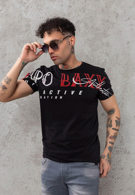 CT785 Men T-shirt with large Brand Print
