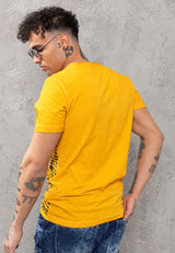 CT789 Biker Hombres T-Shirt con cuello redondo