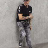 CT790 Basic T-Shirt mit Logo Stickerei