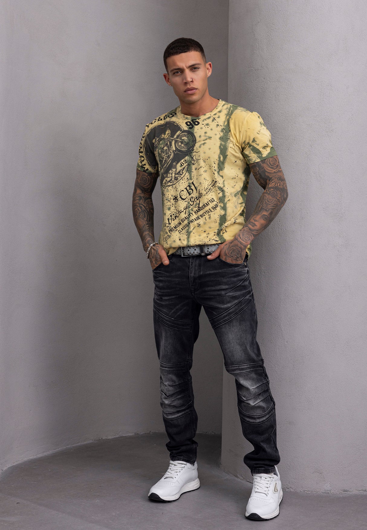 CT797 Herren T-Shirt – Modern Print Style