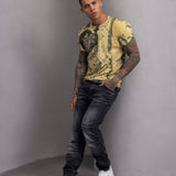 CT797 Herren T-Shirt – Modern Print Style