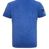CT798-Herren Polo T-Shirt mit Print und im Regular Fit