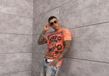 CT800-T-shirt col rond homme - Impression Aigle