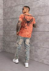 CT800-T-shirt col rond homme - Impression Aigle