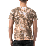 CT804-Heren T-Shirt met print-wassing – Regular Fit