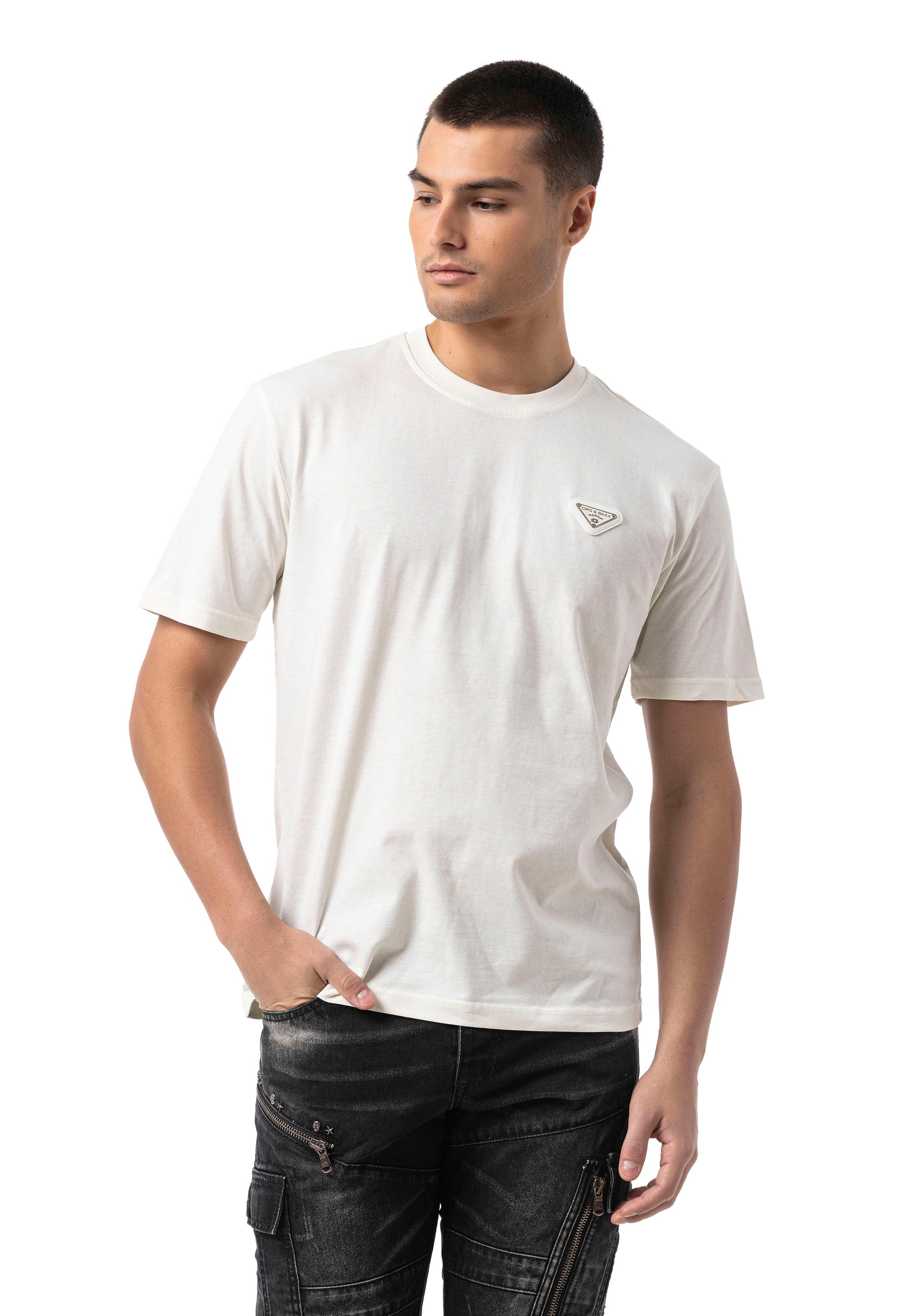 CT823 T-shirt estampada para hombre