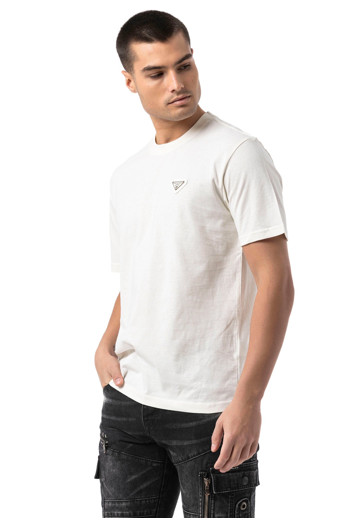 CT823 T-shirt estampada para hombre