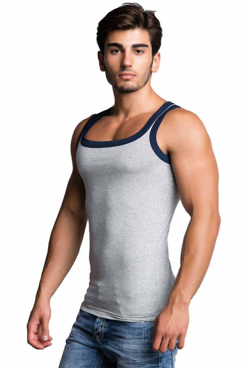CU104 Zwart Heren Ondershirt