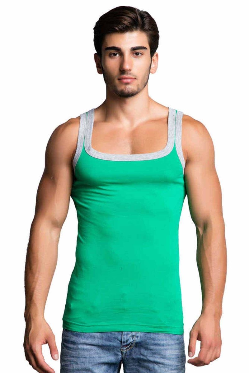 CU104 Zwart Heren Ondershirt