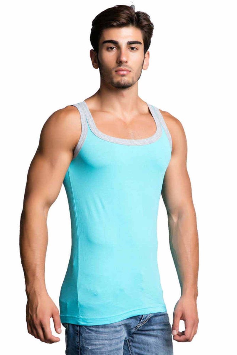 CU104 Zwart Heren Ondershirt