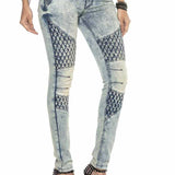 WD410 women Slim-Fit jeans in a modern look with Skinny-Fit