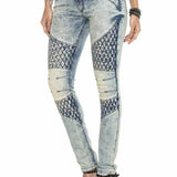 WD410 women Slim-Fit jeans in a modern look with Skinny-Fit
