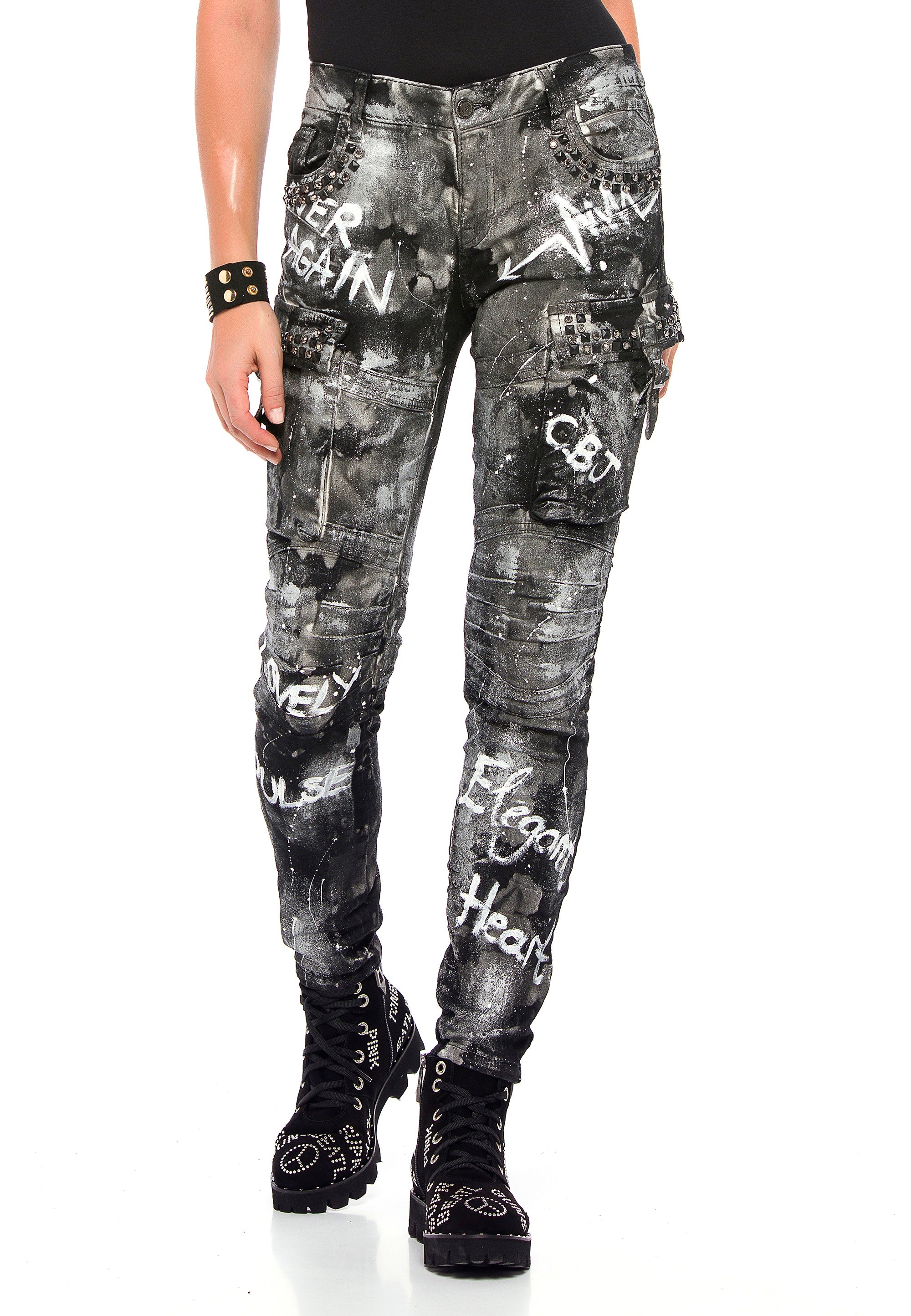 BLACK / W25-L32