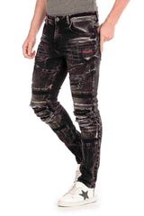 CD486  Jeans Slim Fit de hombres