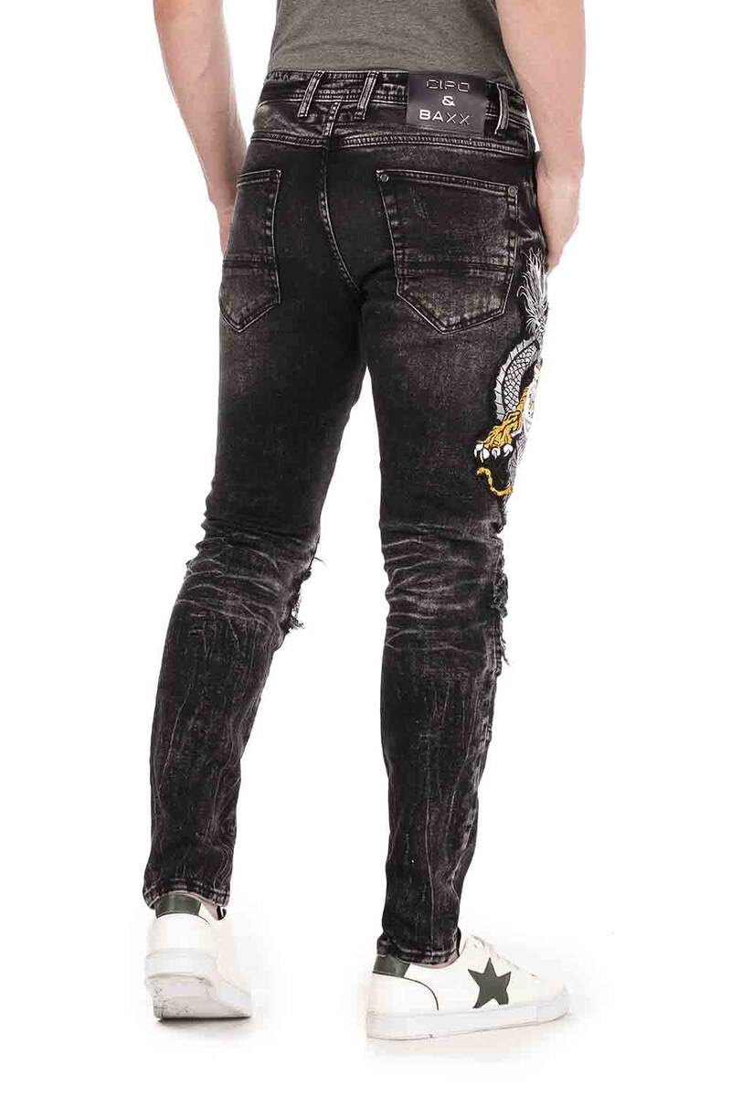 CD486  Jeans Slim Fit de hombres