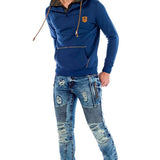 CD464 Herren bequeme Jeans im stylischen Destroyed-Look
